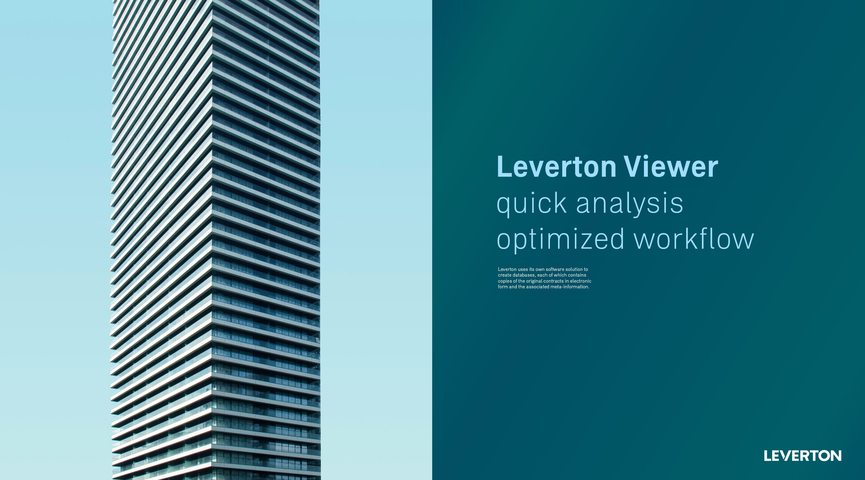 Leverton Corporate Design Look and Feel von Uthmöller und Partner