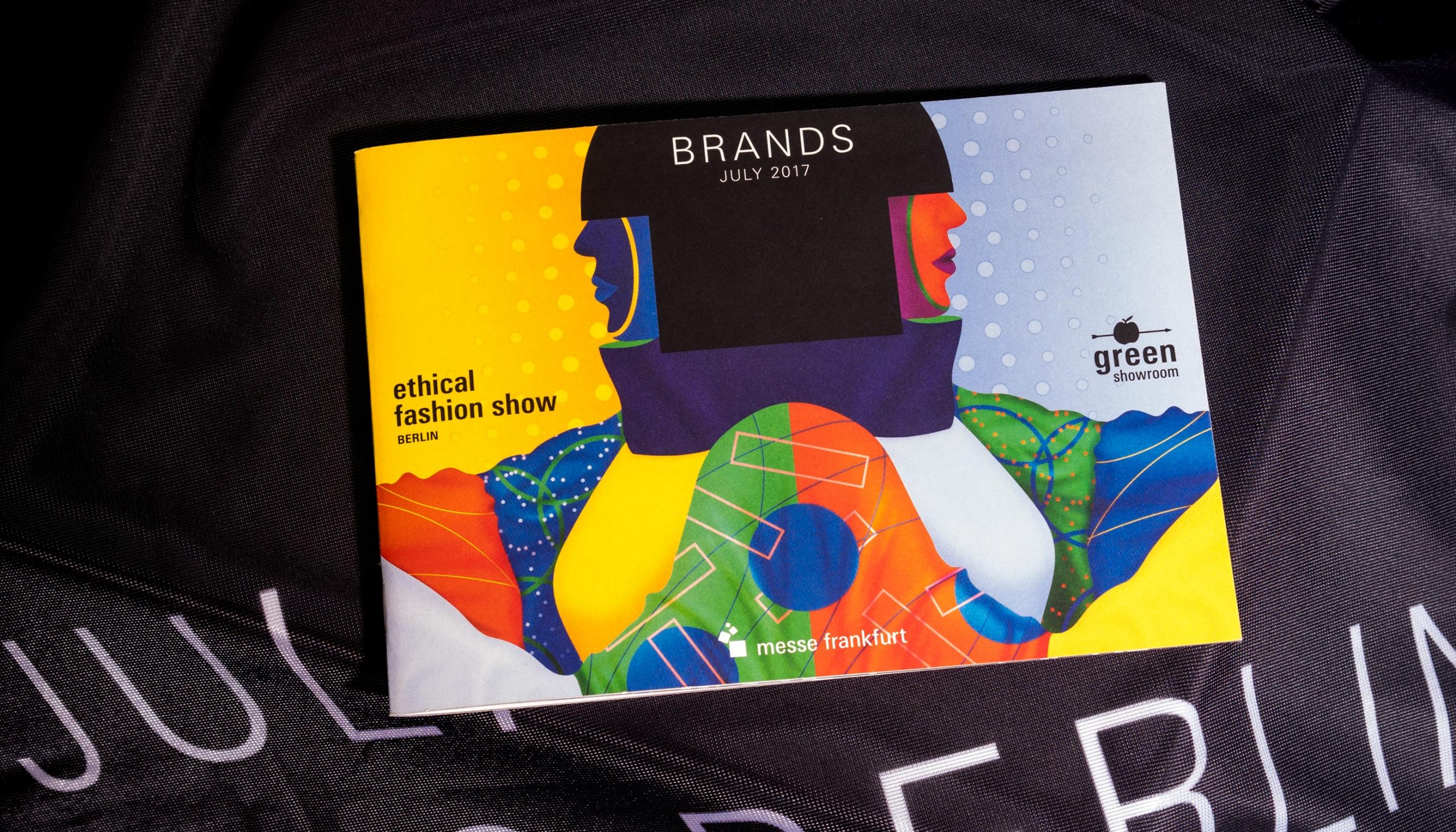 Messe Frankfurt – Ethical Fashion Show und Green Showroom Brandbook Detail Typografie Juli 2017 Brandbook Cover – Uthmöller und Partner