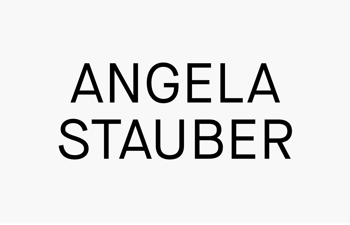 Angela StauberAuftritt für die Kunst