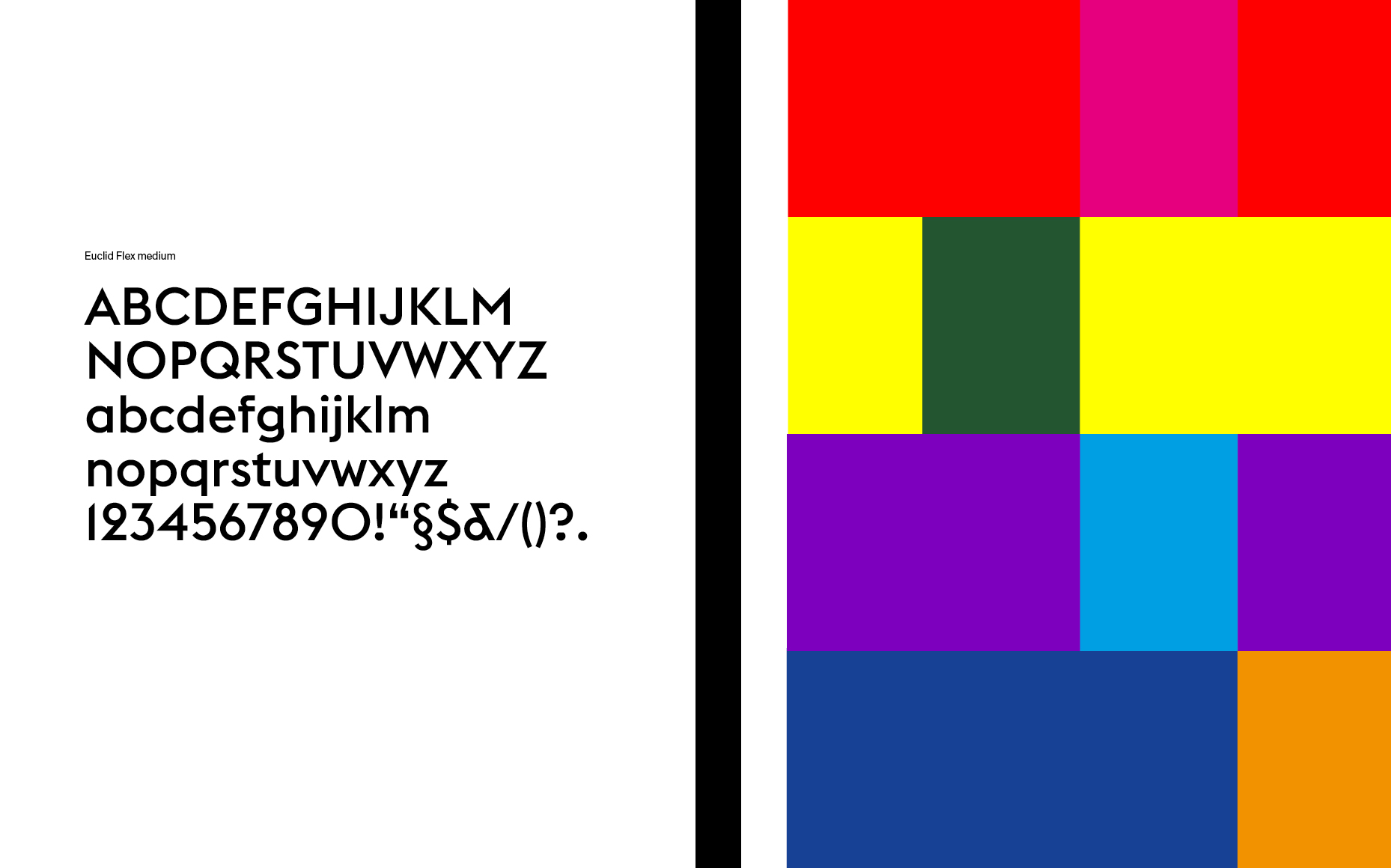 Holy Shit Shopping Corporate Design Elemente, Hausschrift und Farben