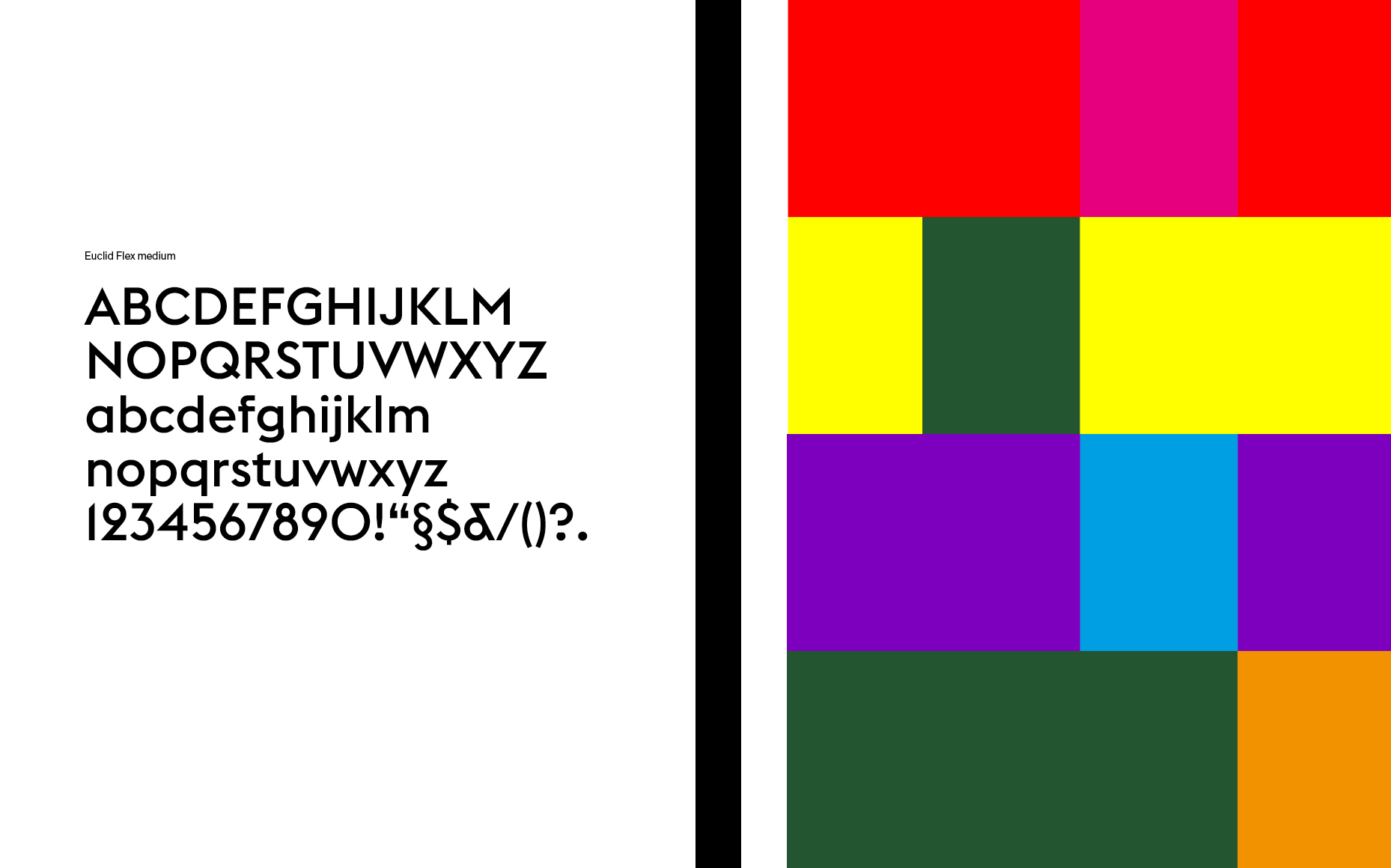 Holy Shit Shopping Corporate Design Elemente, Hausschrift und Farben